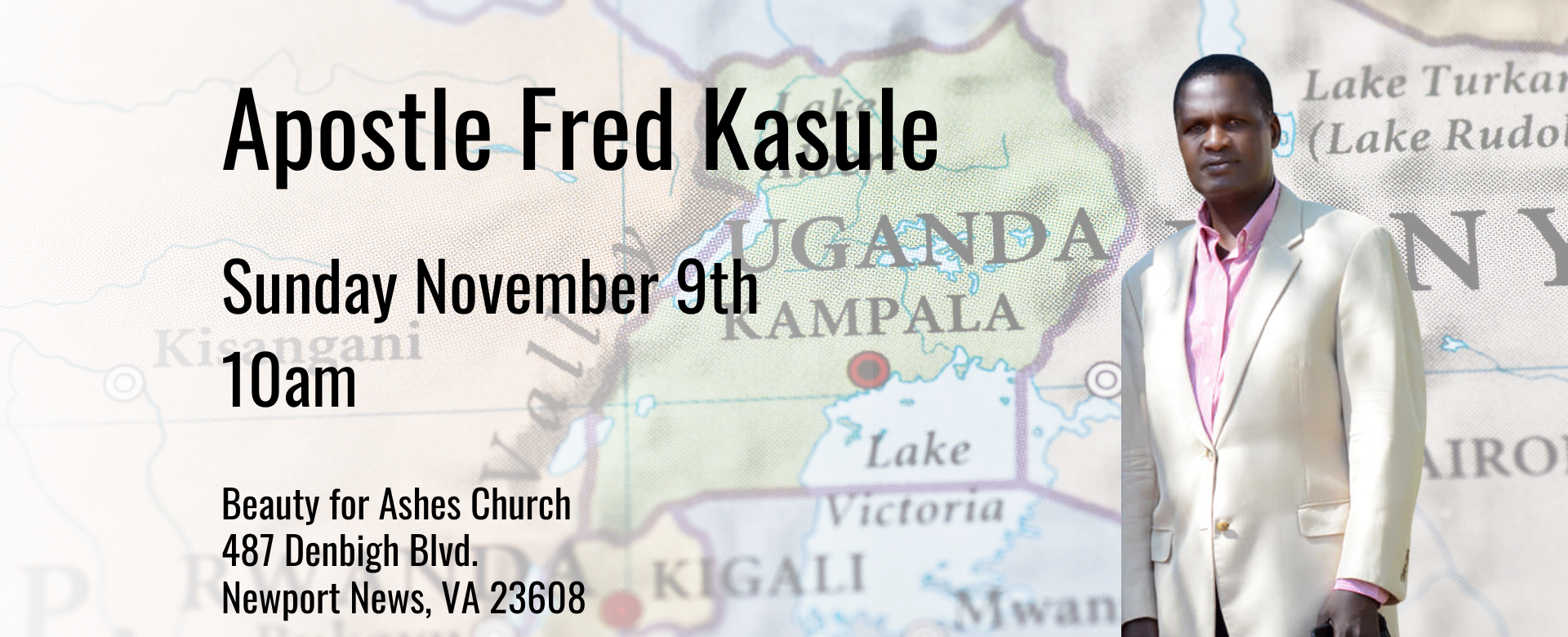 Pastor Fred Kasule (606 × 285